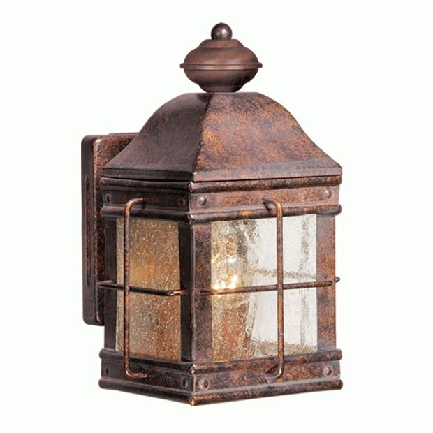 Rustic Wall Sconces Revere Outdoor Wall Sconceblack Forest Decor Inside Rustic Outdoor Wall Lighting (View 2 of 10)