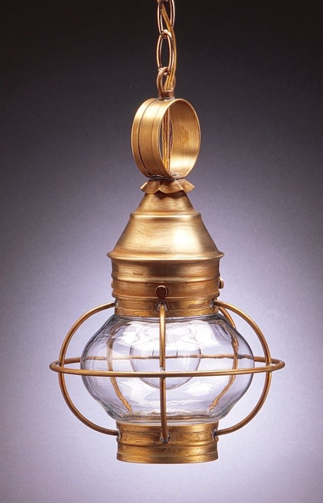 The Round & Onion Hanging Lantern — Electric Lantern | The Northeast For Hanging Outdoor Onion Lights (Photo 6 of 10)