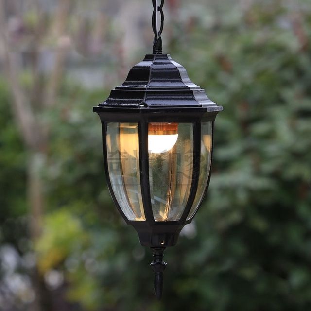Vintage Outdoor Pendant Lights Courtyard Corridor Hanging Lighting For Vintage Outdoor Hanging Lights (Photo 1 of 10)