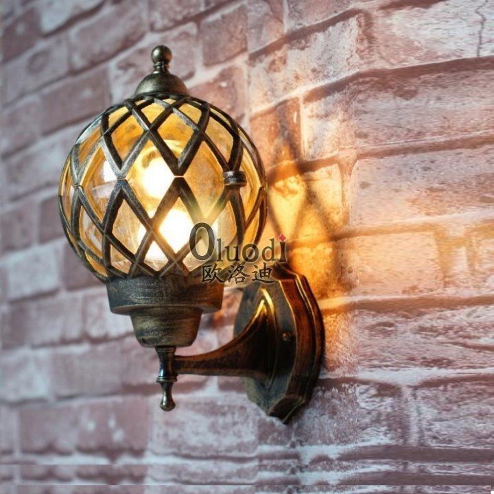 Vintage Outdoor Wall Lights Photo – 10 | Outdoor Wall Lights Within Retro Outdoor Wall Lighting (View 10 of 10)