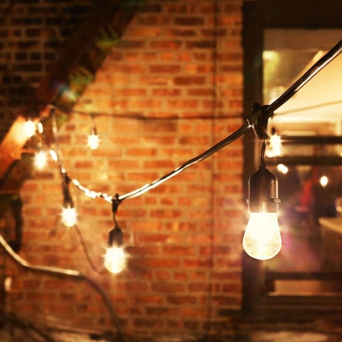 Vintage String Lights | String Lights | Lights Inside Outdoor Hanging String Light Bulbs (Photo 3 of 10)
