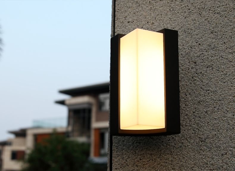 Wall Lights: Stunning Outdoor Wall Lamps 2017 Design Outside Inside With Contemporary Outdoor Wall Lights (View 10 of 10)