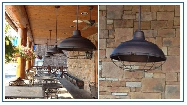Warehouse Pendants Boost Rustic Ambiance At Nc Restaurant | Blog Pertaining To Rustic Outdoor Hanging Lights (Photo 7 of 10)
