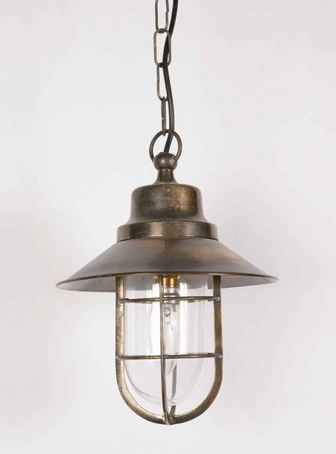 Wheelhouse Solid Brass Period Outdoor Hanging Porch Light 448 With Regard To Outdoor Hanging Porch Lights (Photo 1 of 10)