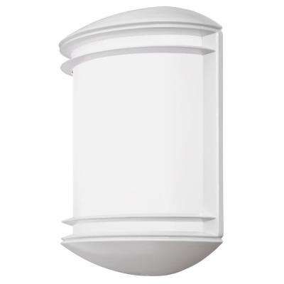 White – Modern – Outdoor Wall Mounted Lighting – Outdoor Lighting Inside White Outdoor Wall Mounted Lighting (Photo 10 of 10)