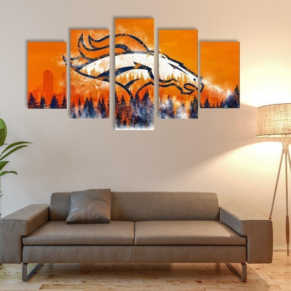17 Luxury Denver Broncos Wall Stickers | Mehrgallery With Regard To Broncos Wall Art (View 10 of 20)