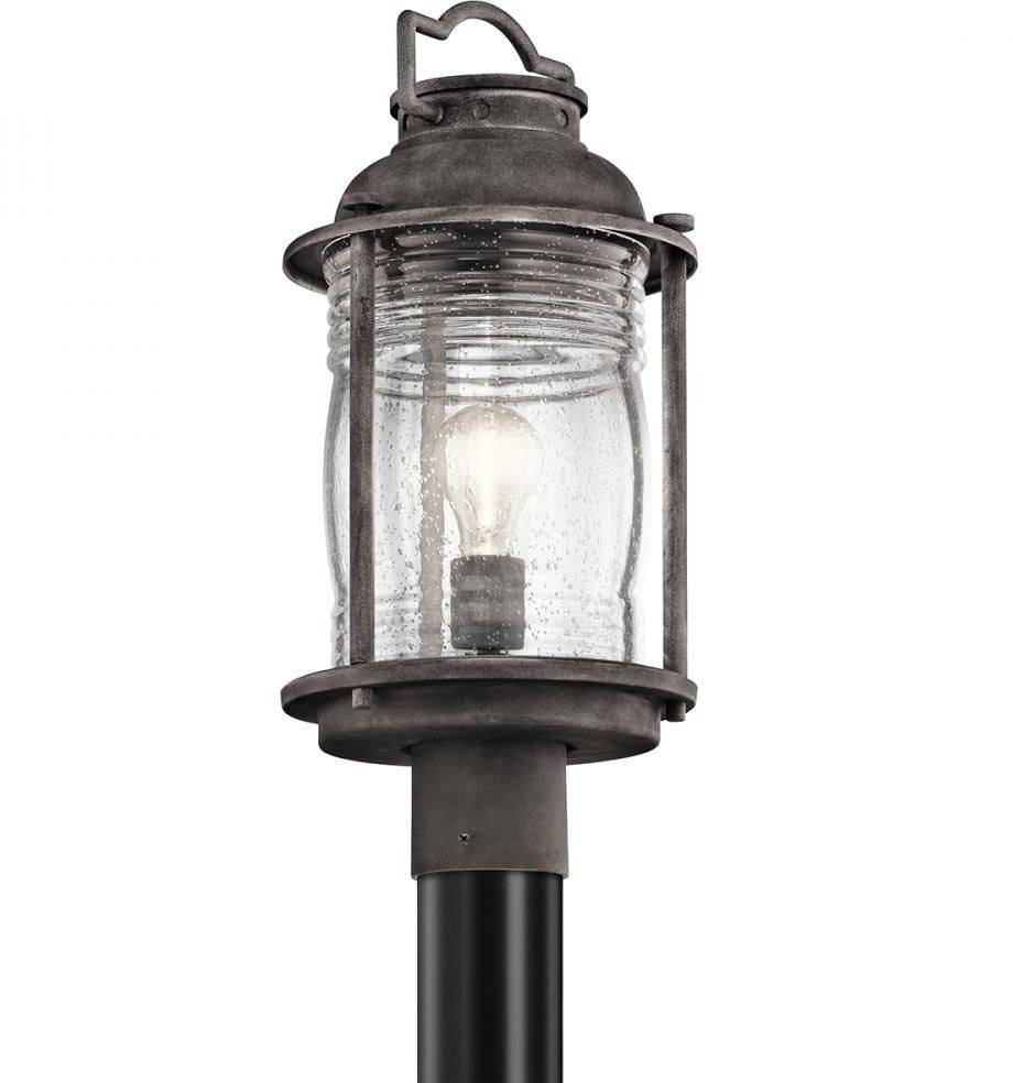 20 Vintage Outdoor Lamp Post, Vintage Style Black Led Outdoor Garden Intended For Outdoor Lanterns For Posts (View 4 of 20)