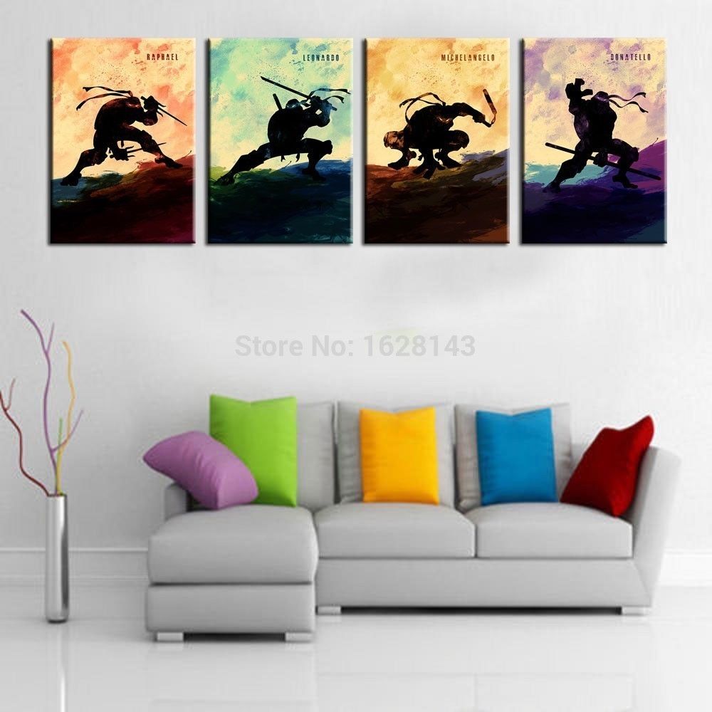 Featured Photo of 20 Best Collection of Ninja Turtle Wall Art