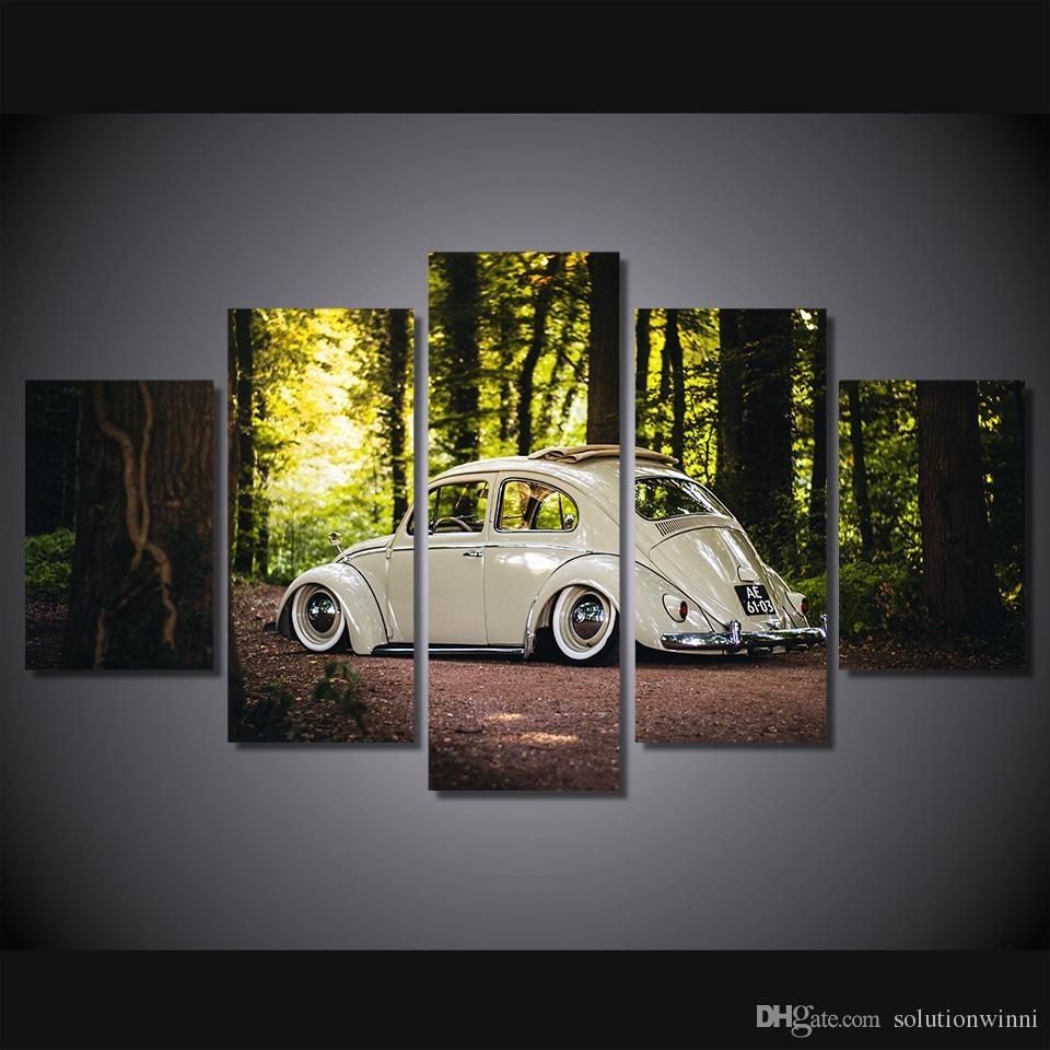 2018 Hd Printed Famous Car Painting Room Decor Canvas Art Wall Art For Car Canvas Wall Art (View 17 of 20)