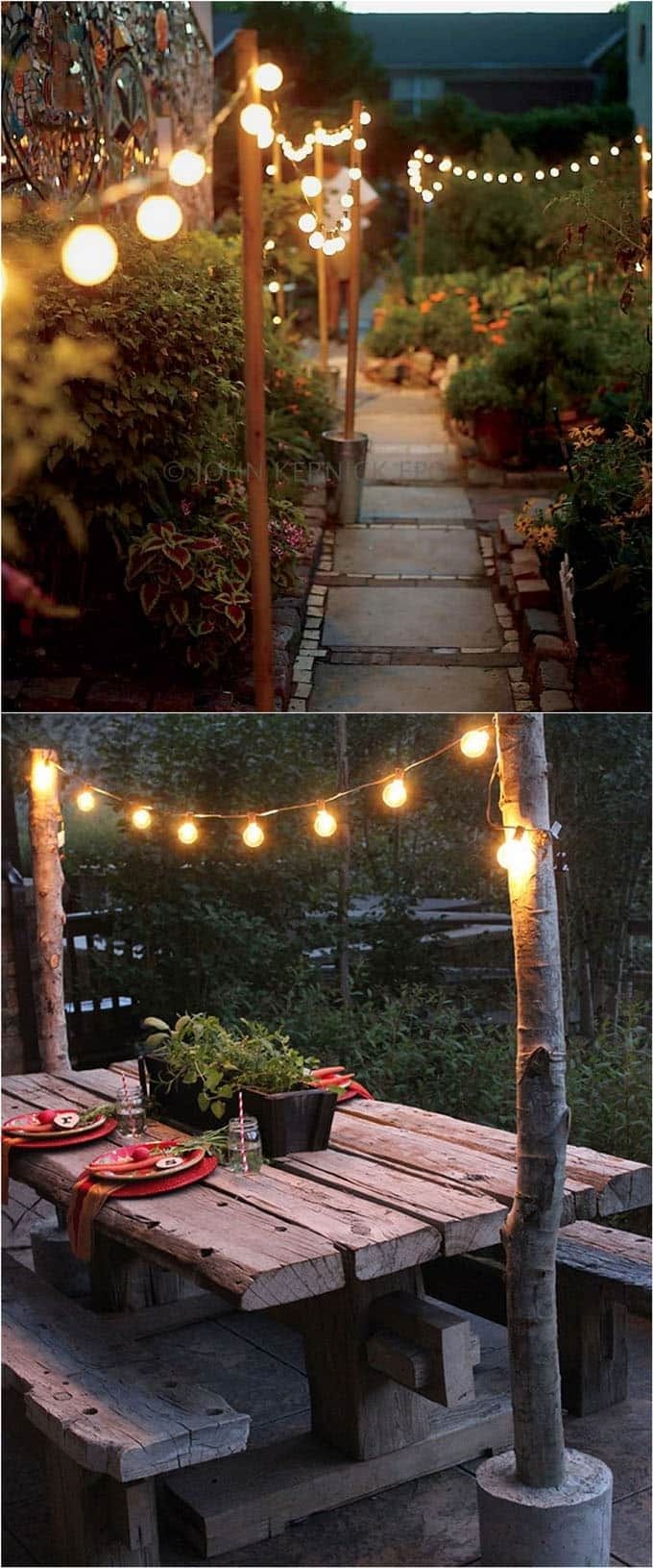 28 Stunning Diy Outdoor Lighting Ideas ( & So Easy! ) – A Piece Of Intended For Outdoor Lawn Lanterns (View 7 of 20)
