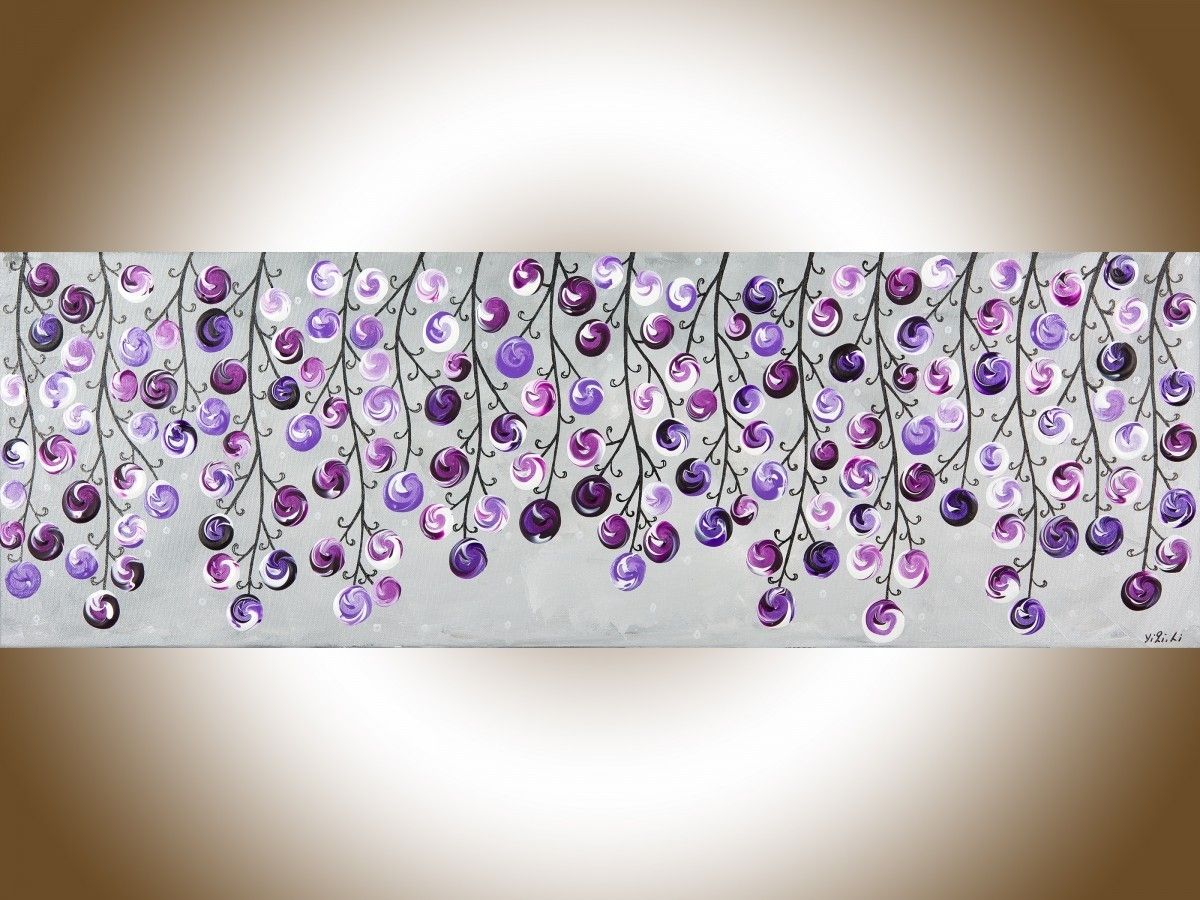 41 Purple And Grey Wall Art, Purple And Grey Wall Art With Regard To Purple And Grey Wall Art (Photo 1 of 20)
