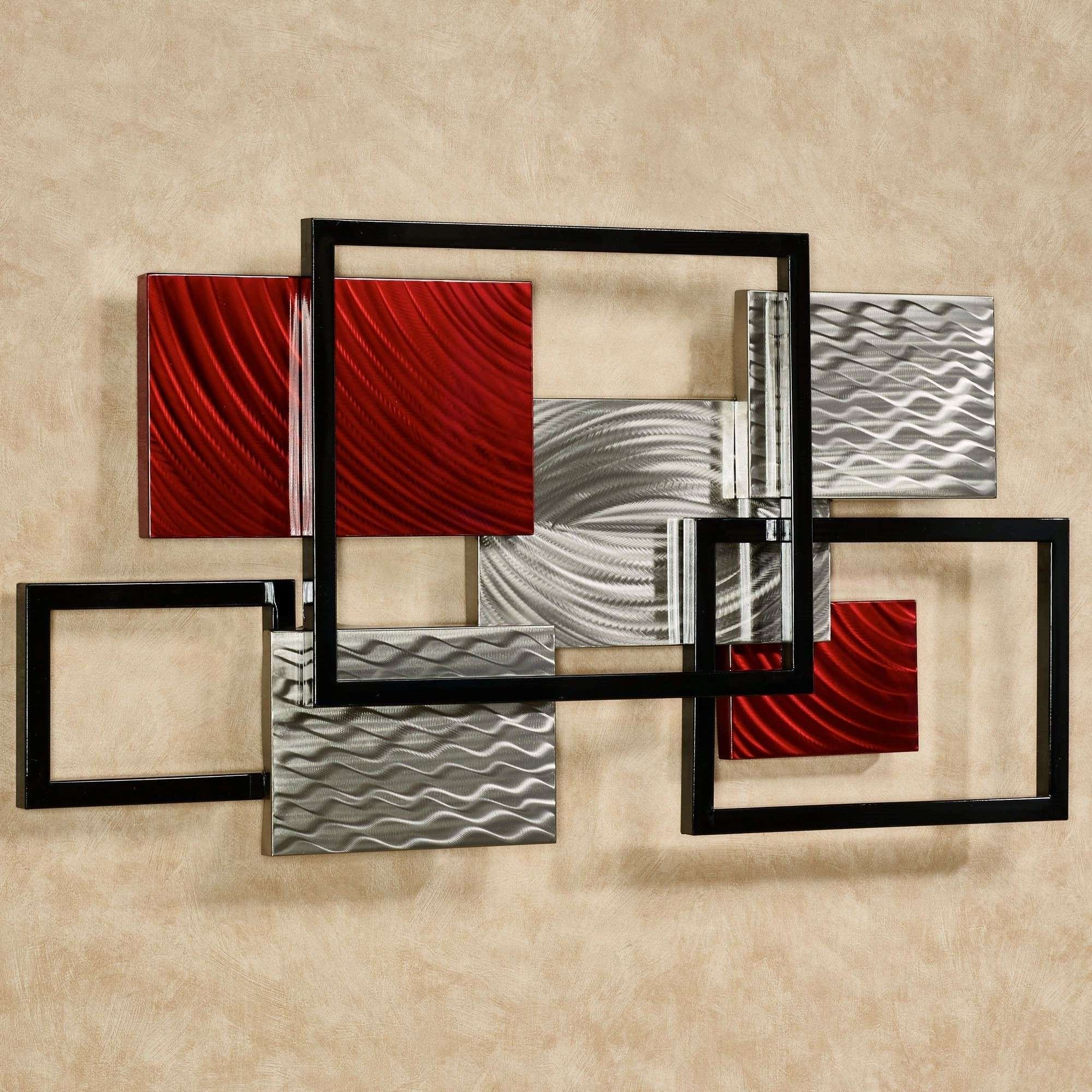 Abstract Metal Wall Art Sculpture Contemporary Metal Wall Art Within Contemporary Metal Wall Art (Photo 2 of 20)