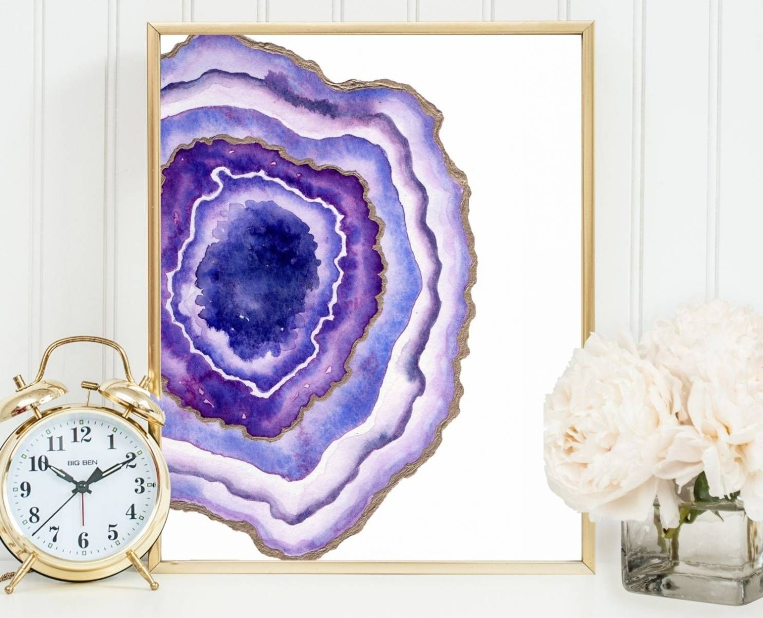 Agate Wall Art Decor : Andrews Living Arts – How To Arrange Agate Throughout Agate Wall Art (Photo 11 of 20)