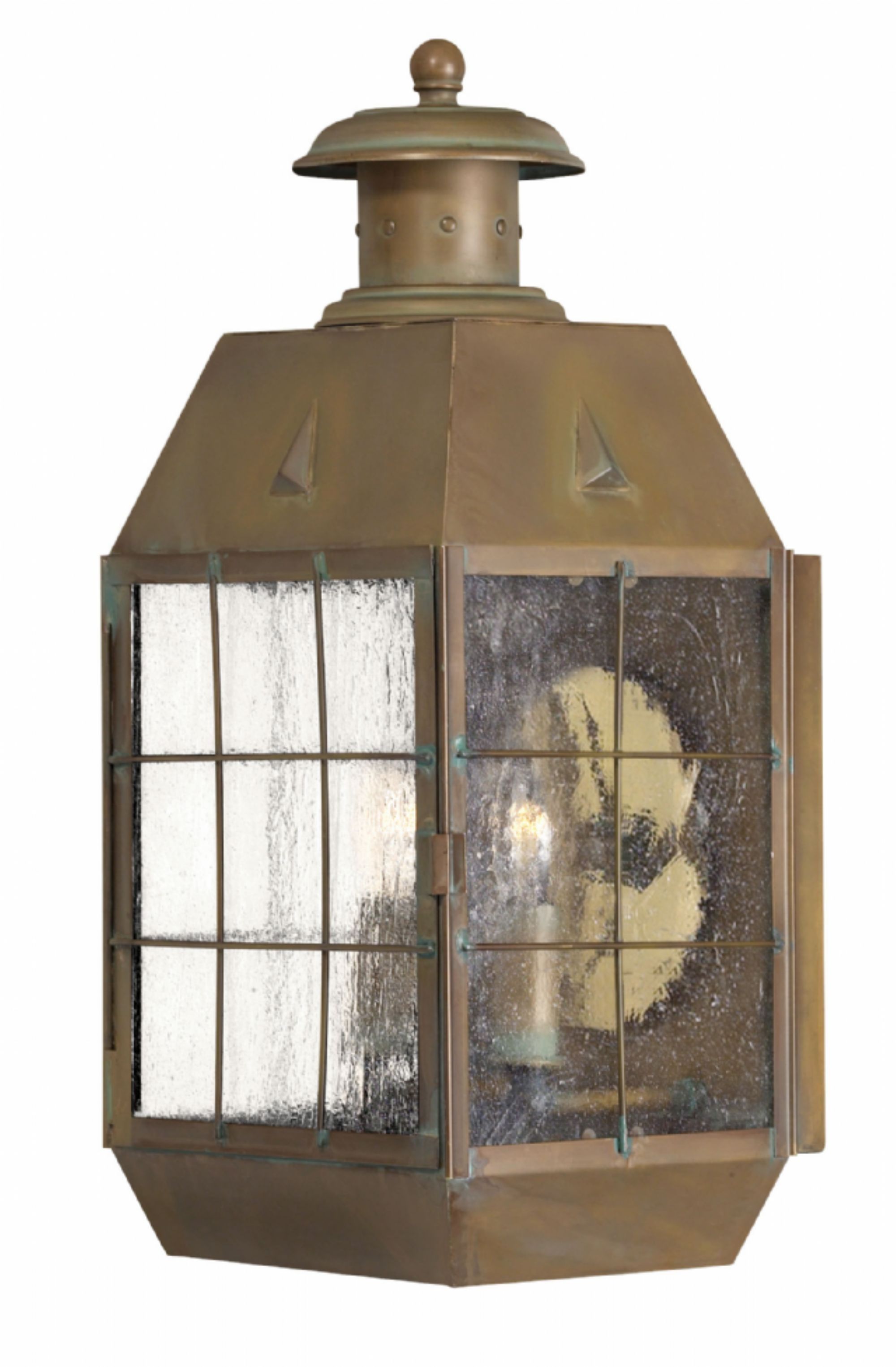 Aged Brass Nantucket > Exterior Wall Mount Pertaining To Nantucket Outdoor Lanterns (View 7 of 20)