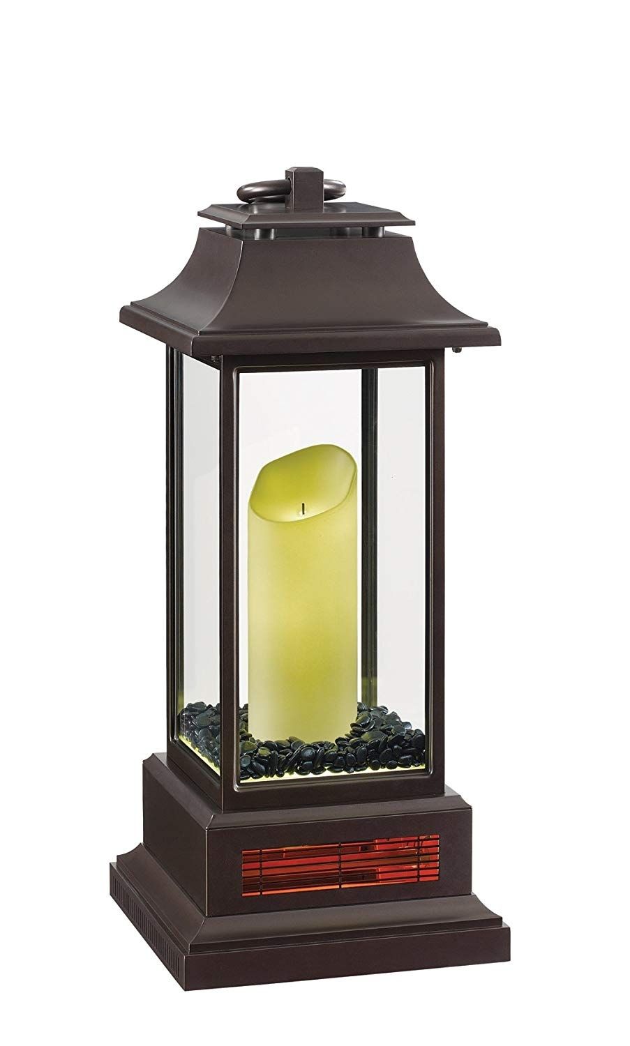 Amazon: Duraflame 10ilh100 01 27" Portable Led Electric Inside Large Outdoor Electric Lanterns (Photo 15 of 20)