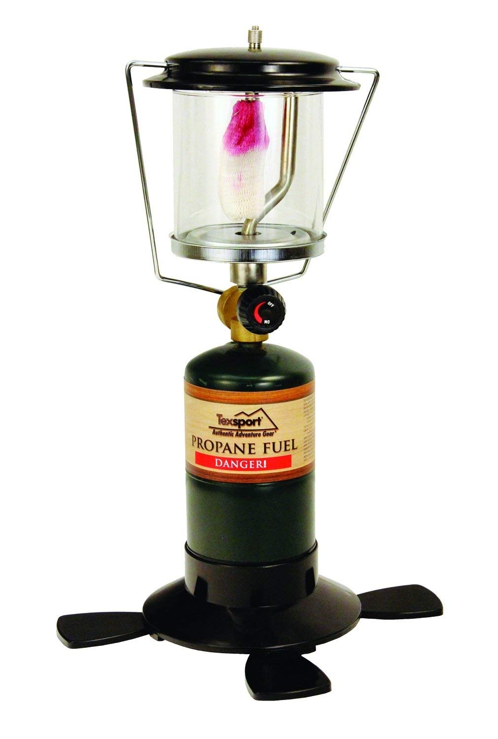 Amazon : Texsport Single Mantle Propane Lantern For Outdoor Use Pertaining To Outdoor Propane Lanterns (Photo 1 of 20)