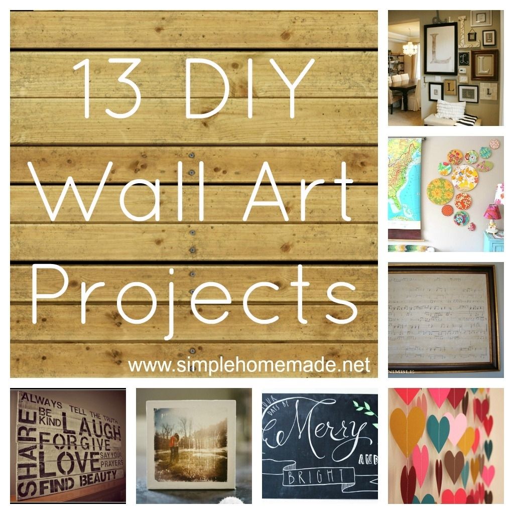 Art Diy Wall Art Projects Simple Design 29957 | Ripricepoint Regarding Diy Wall Art Projects (Photo 8 of 20)