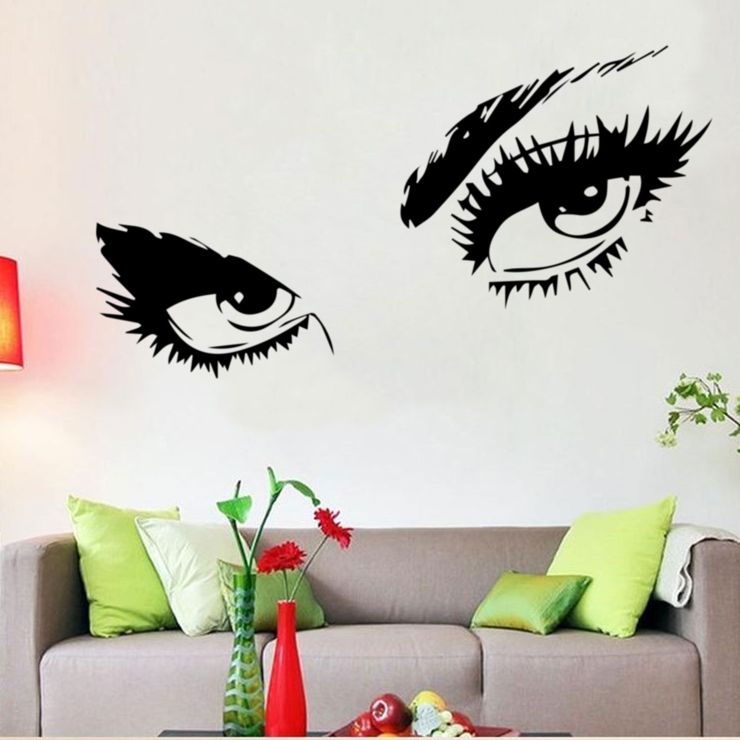 Audrey Hepburn Sexy Eyes / Attractive Eye Wall Decal Art Decor Pertaining To Wall Sticker Art (View 7 of 20)