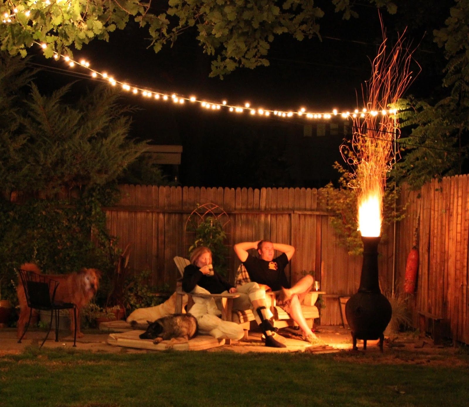 Awasome Outdoor Patio String Lights : Life On The Move – How To Make With Outdoor String Lanterns (Photo 20 of 20)