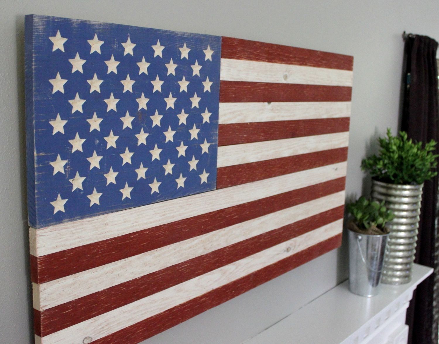 Awesome Best Wood American Photos Of Flag Wall Decor Eprodutivocom Inside Wooden American Flag Wall Art (View 6 of 20)