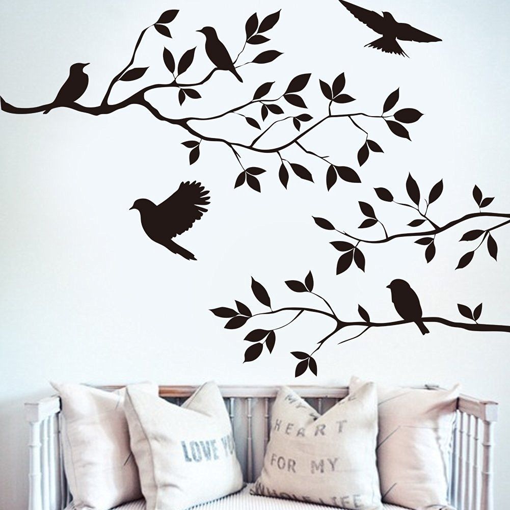 Awesome Bird Wall Decor Stickers Gallery | Wall Decoration 2018 For Bird Wall Art (View 11 of 20)