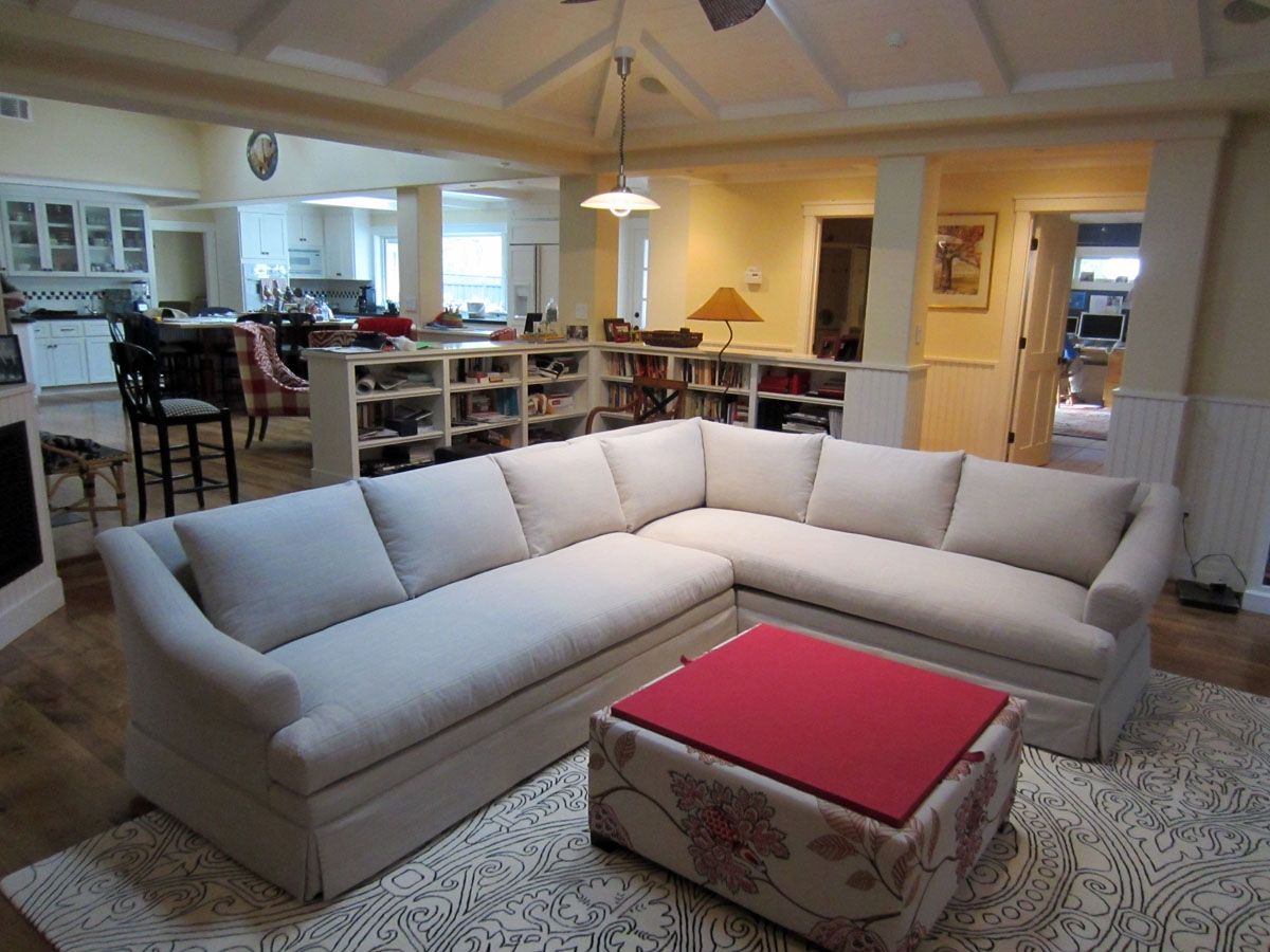 B Roll Arm Sectional | Furniture Envy Pertaining To Broll Coffee Tables (View 20 of 30)