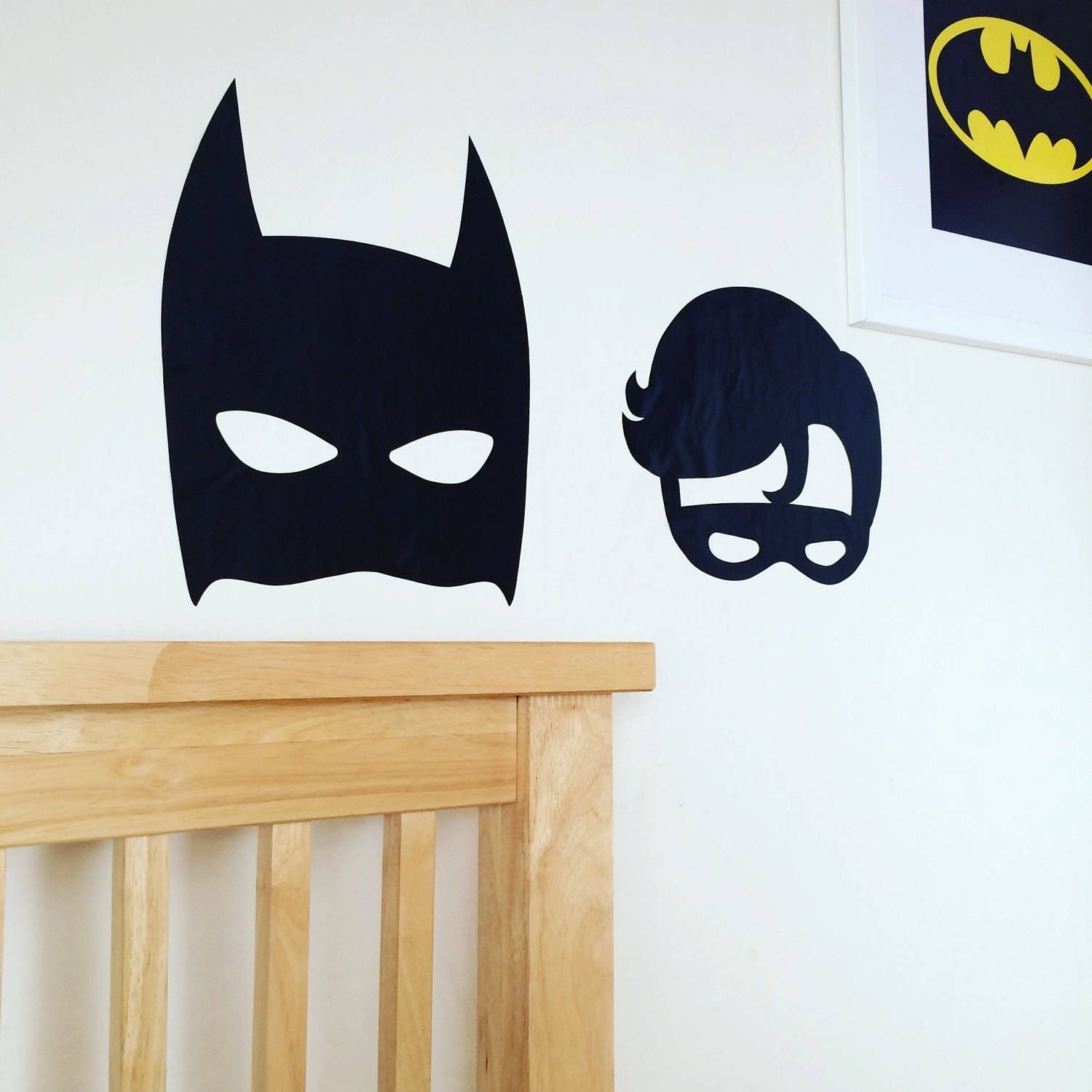 Batman Inspired~batman And Robin Inspired~superhero Decor~wall Intended For Batman Wall Art (Photo 17 of 20)