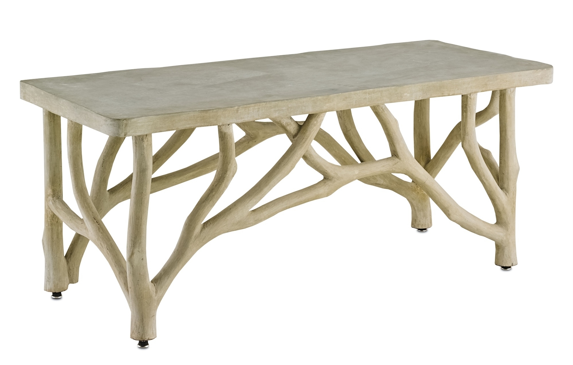 Bayou Faux Bois Concrete Branch Coffee Table – Mecox Gardens With Regard To Faux Bois Coffee Tables (Photo 1 of 30)