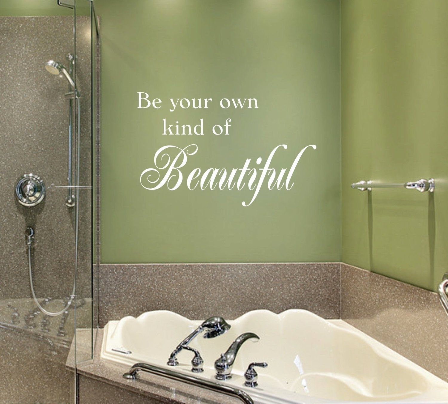 Be Your Own Kind Of Beautiful // Wall Decal // Beautiful Wall Art Regarding Be Your Own Kind Of Beautiful Wall Art (Photo 19 of 20)