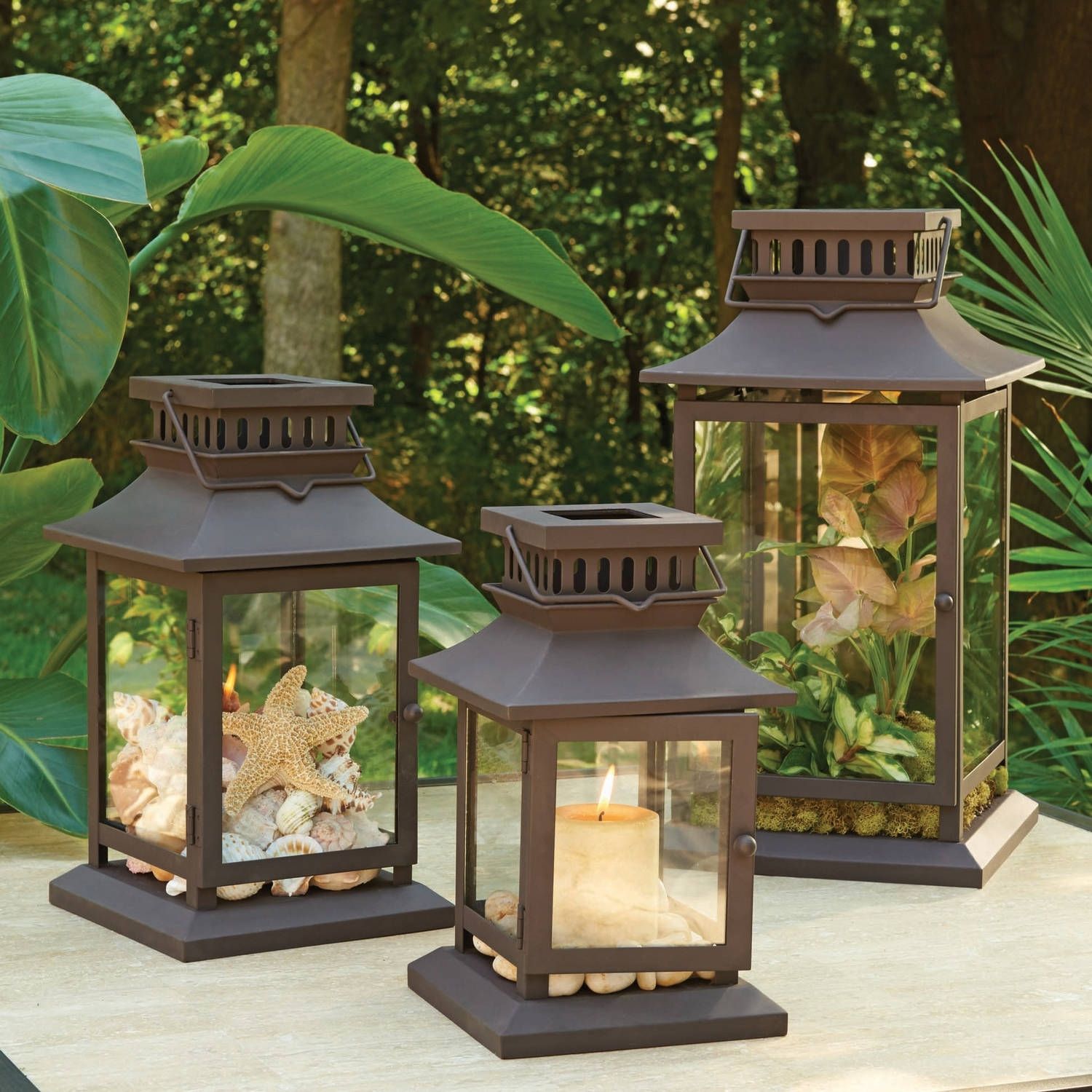 Better Homes And Gardens Square Metal Outdoor Lantern – Walmart For Walmart Outdoor Lanterns (View 4 of 20)