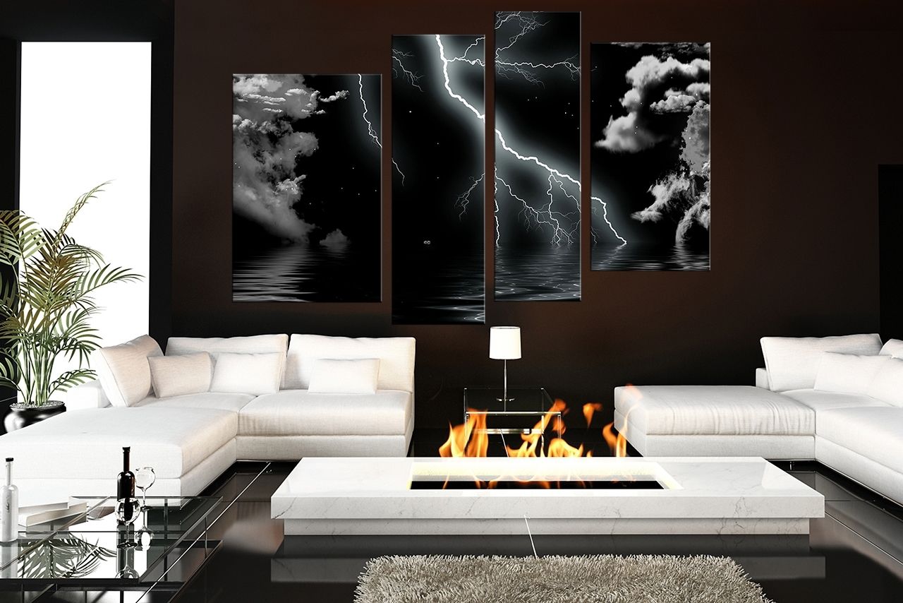 Black And White Wall Art For Living Room Horses Lion | Osabelurios Inside Black And White Large Canvas Wall Art (View 6 of 20)