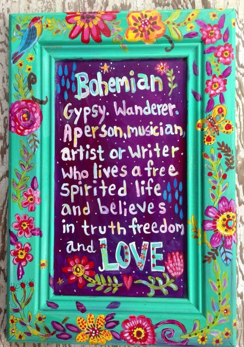 Bohemian Sign Wall Art Gypsy Style | Gypsy | Pinterest | Bohemian With Regard To Bohemian Wall Art (Photo 8 of 20)