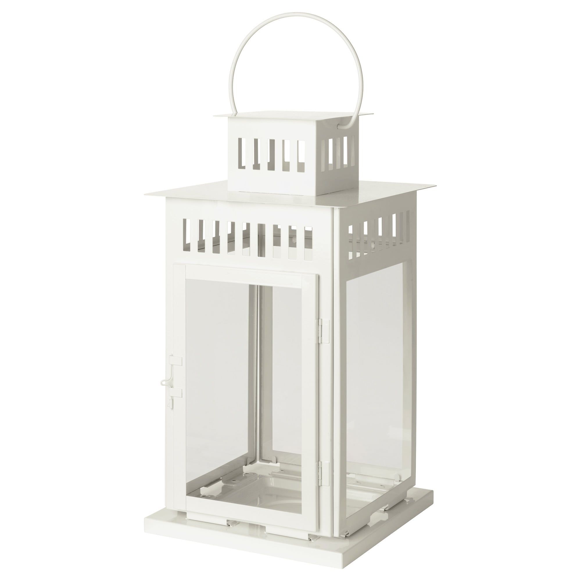 Borrby Lantern For Block Candle – Ikea Within Vaughan Outdoor Lanterns (Photo 15 of 20)
