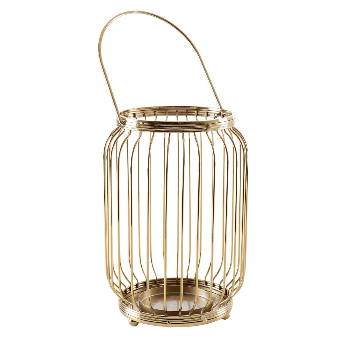 Brass Finish Lantern | Kmart Regarding Gold Outdoor Lanterns (View 20 of 20)