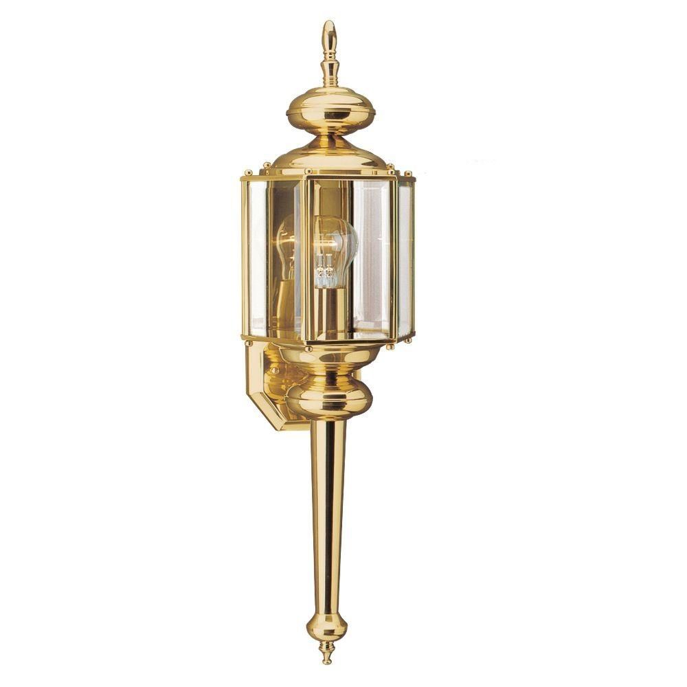 Brass & Gold – Outdoor Lanterns – Outdoor Wall Mounted Lighting In Gold Outdoor Lanterns (View 4 of 20)