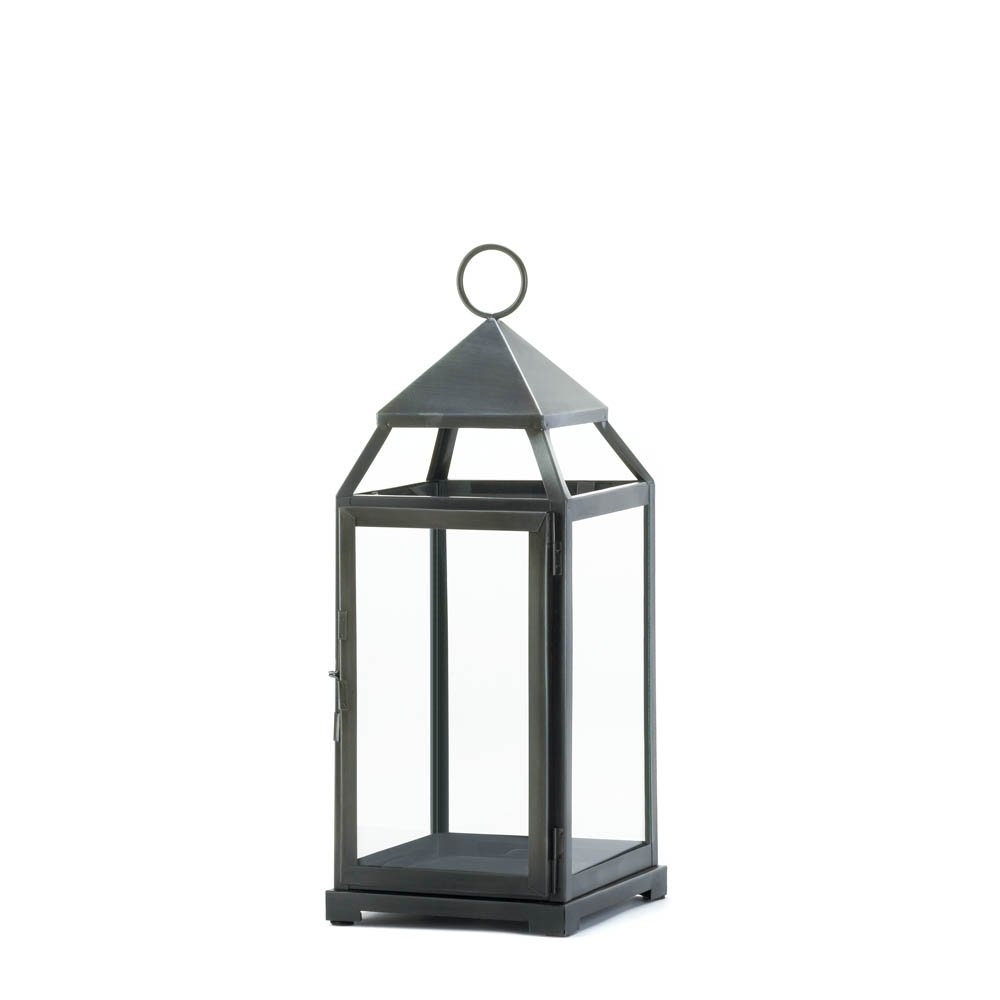 Candle Lanterns Decorative, Rustic Metal Outdoor Lanterns For Inside Outdoor Lanterns Without Glass (Photo 1 of 20)