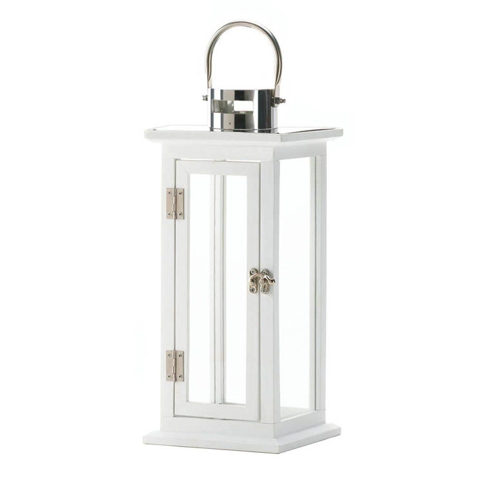 Candle White Lantern, Antique Decorative Iron Highland Candle With Regard To Outdoor Decorative Lanterns (View 17 of 20)