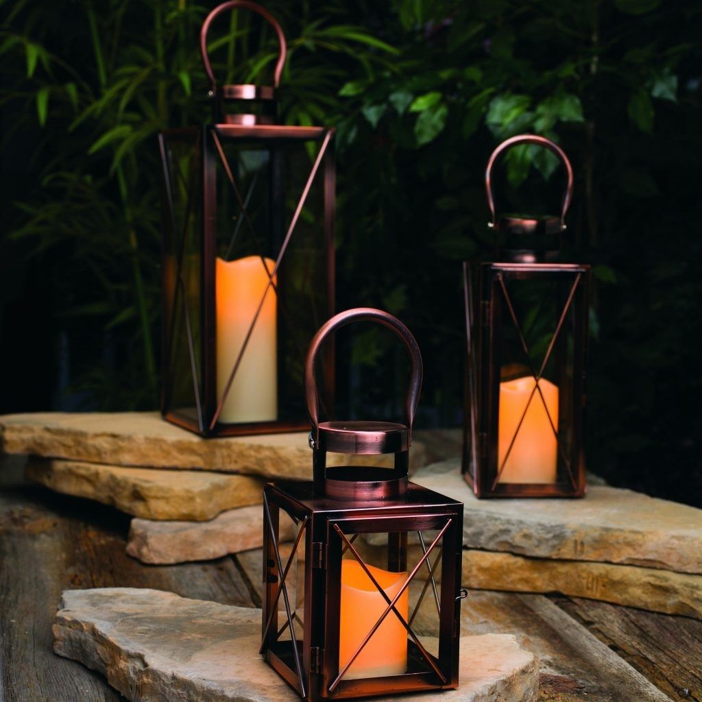 Candles ~ Giant Candle Lantern Decorative Lanterns Outdoor Candles Intended For Big Lots Outdoor Lanterns (View 6 of 20)