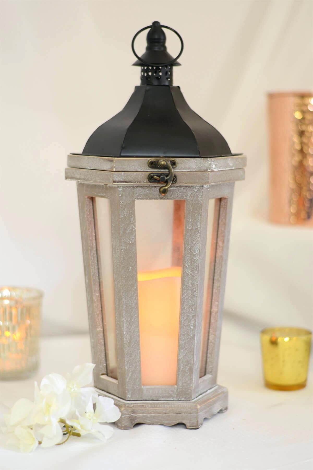 Candles ~ Giant Candle Lantern Decorative Lanterns Outdoor Candles Within Big Lots Outdoor Lanterns (Photo 9 of 20)
