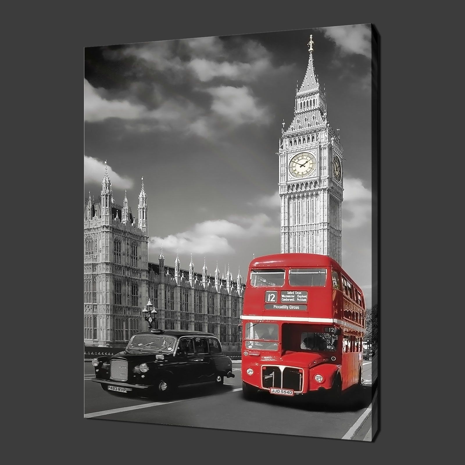 Canvas Print Pictures. High Quality, Handmade, Free Next Day Delivery. Within London Wall Art (Photo 11 of 20)