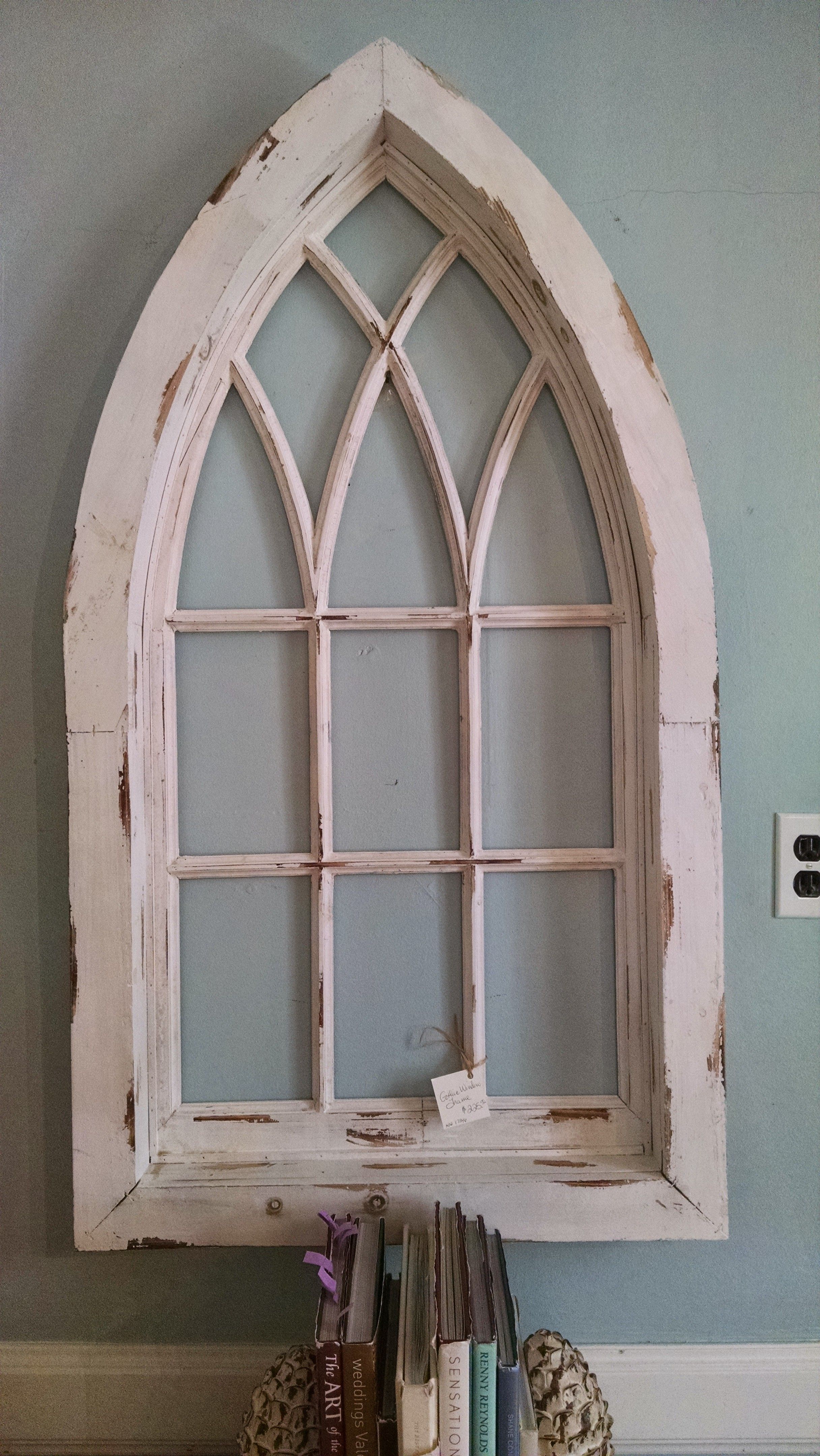 Chapel Window, Wall Decor, Church Window, Cathedral Window Regarding Window Frame Wall Art (View 1 of 20)