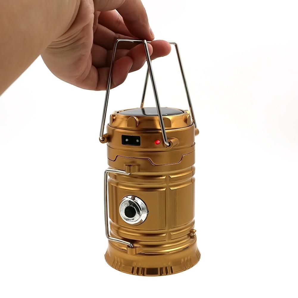 Classic Style Leds Rechargeable Hand Lamp Collapsible Solar Camping Inside Plug In Outdoor Lanterns (Photo 18 of 20)
