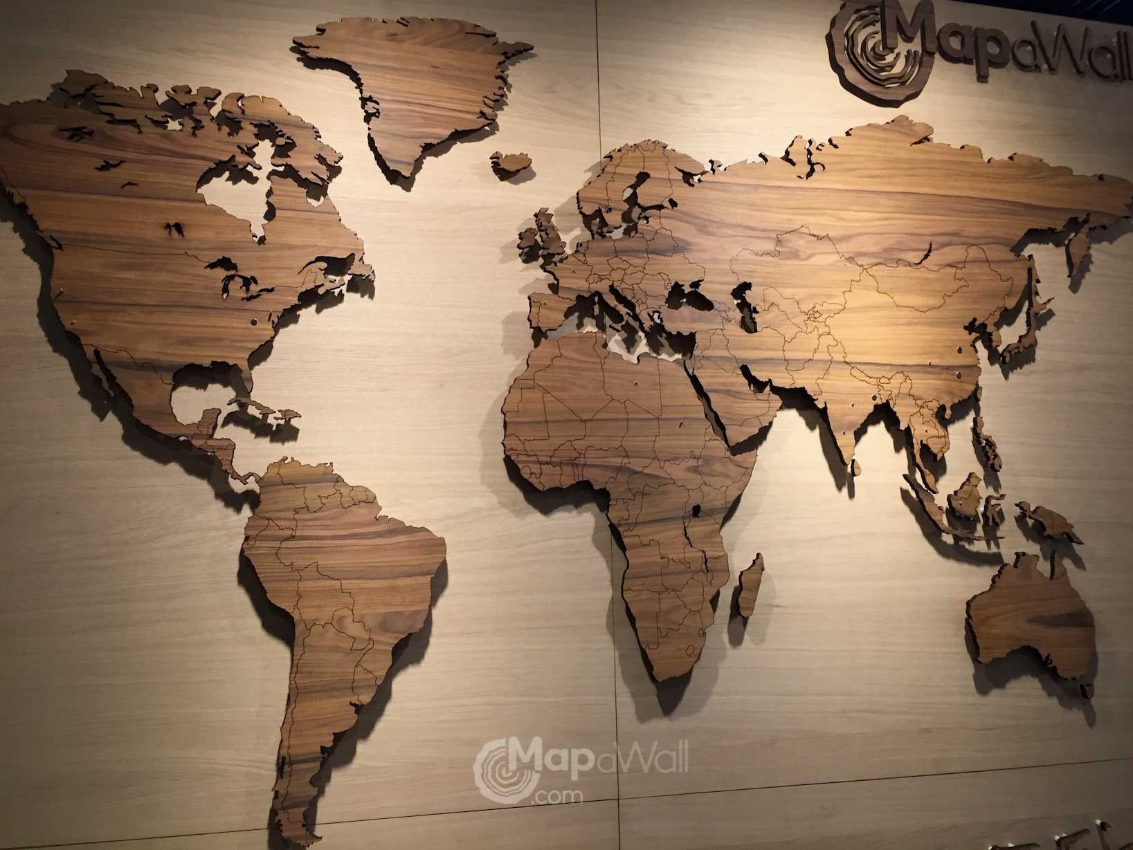 Classy Wooden World Map Wall Art Outstanding Big Rustic Decor Sign Pertaining To Wooden World Map Wall Art (Photo 12 of 20)