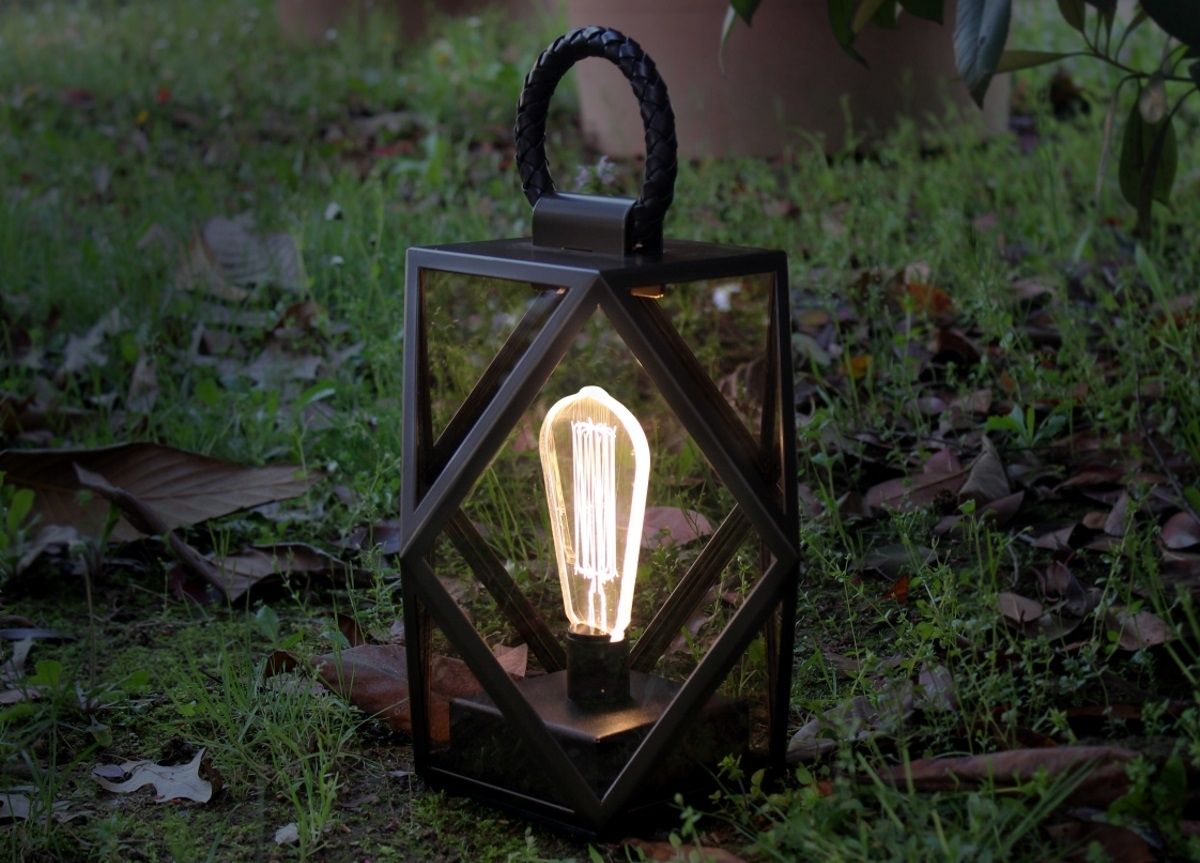 Contardi Muse Battery Powered Outdoor Lamp | Garden Lighting Regarding Outdoor Lanterns With Battery Operated (View 15 of 20)