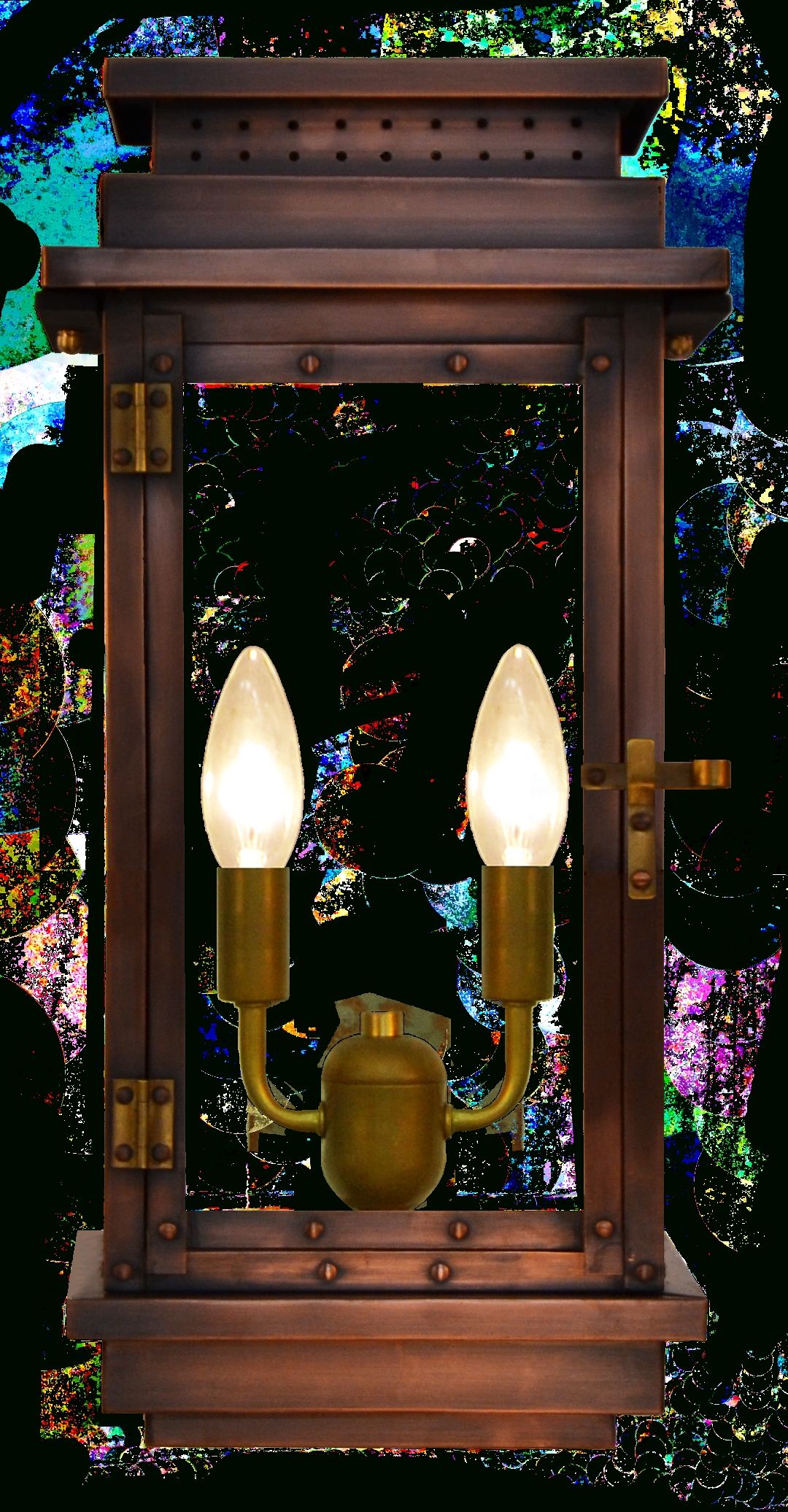 Contempo Gas Or Electric Copper Lantern – Outdoor Lighting & Lamps Throughout Copper Outdoor Electric Lanterns (Photo 8 of 20)