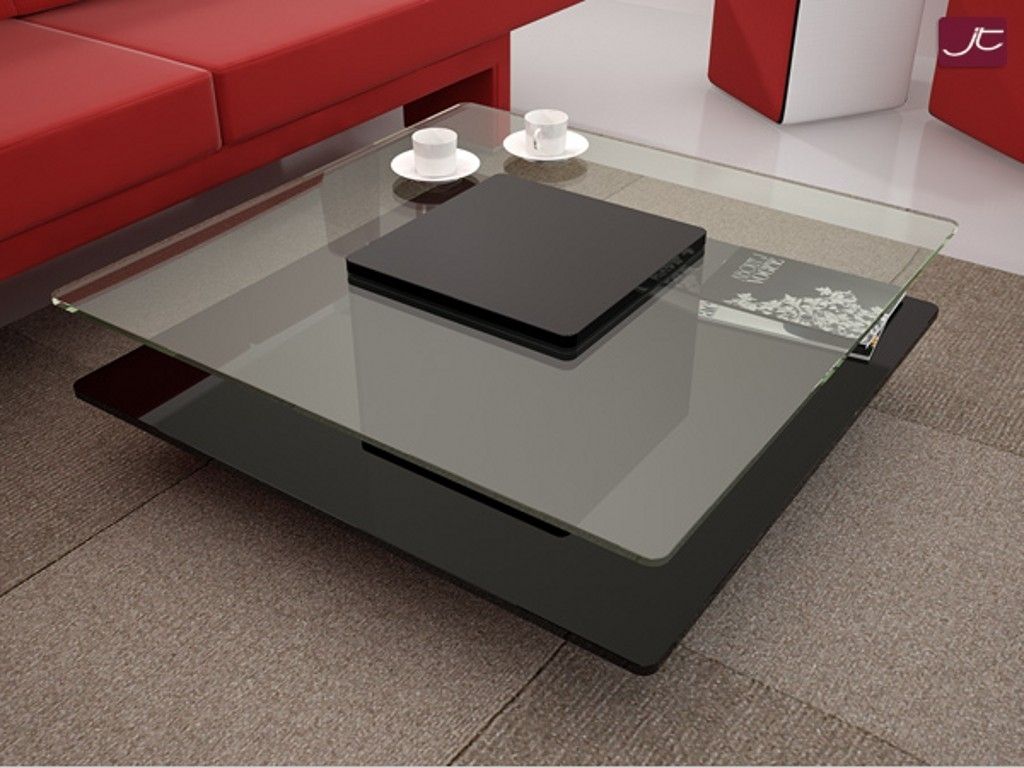 Contemporary Glass Coffee Table — The New Way Home Decor : Glamour Regarding Contemporary Curves Coffee Tables (View 8 of 30)