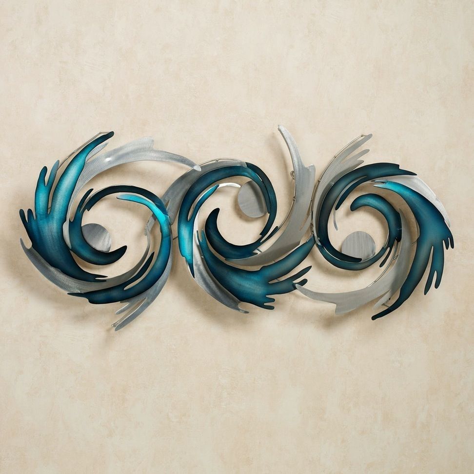 Contemporary Metal Wall Art Sculptures Touch Of Class Perfect Storm In Touch Of Class Wall Art (Photo 4 of 20)