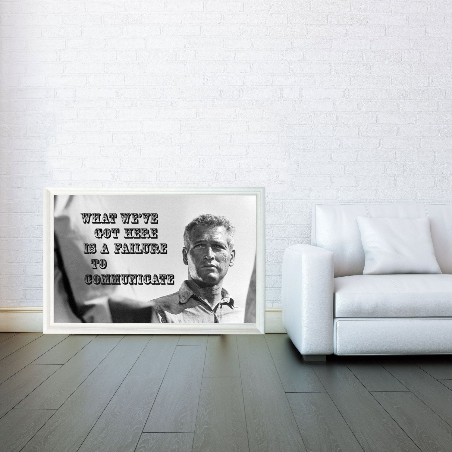Cool Hand Luke Paul Newman Prints & Posters Wall Art Print Gifts For Inside Wall Art For Men (View 15 of 20)
