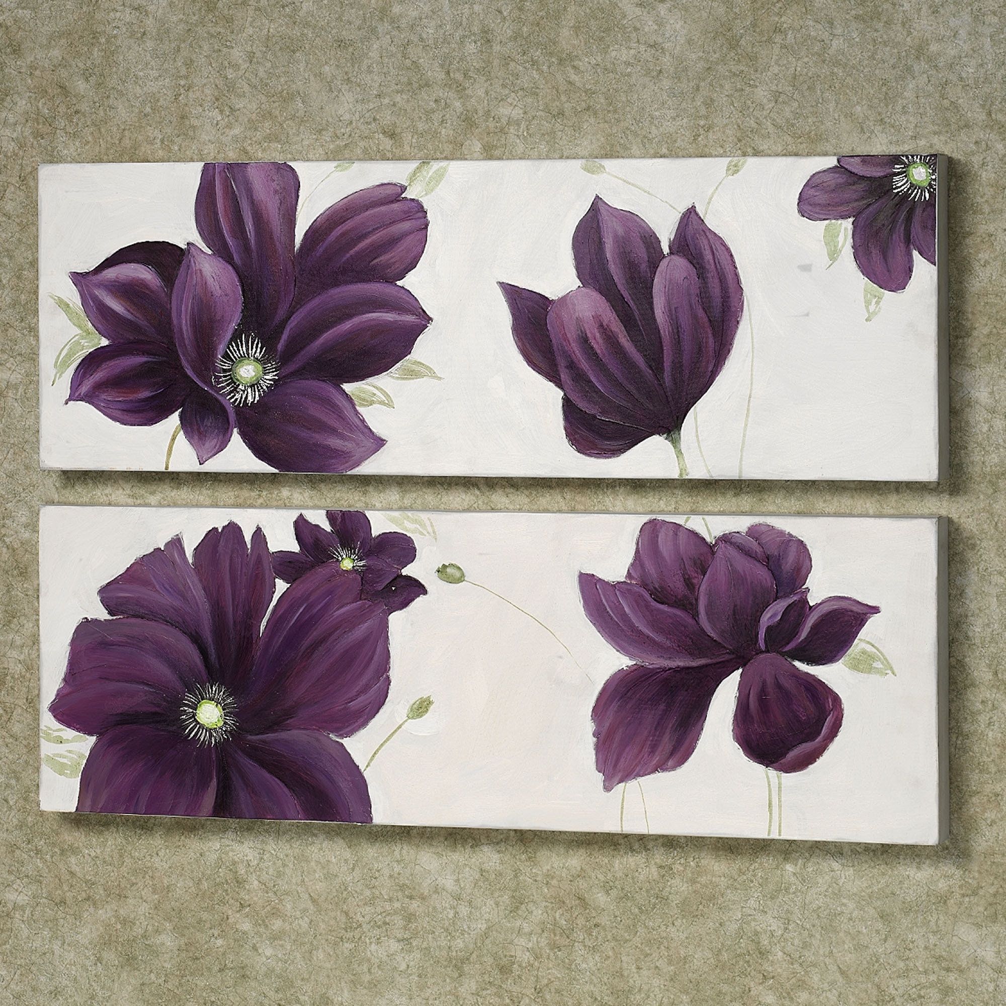 Crafty Ideas Purple And Gray Wall Art Home Decor Images About On With Purple And Grey Wall Art (Photo 12 of 20)