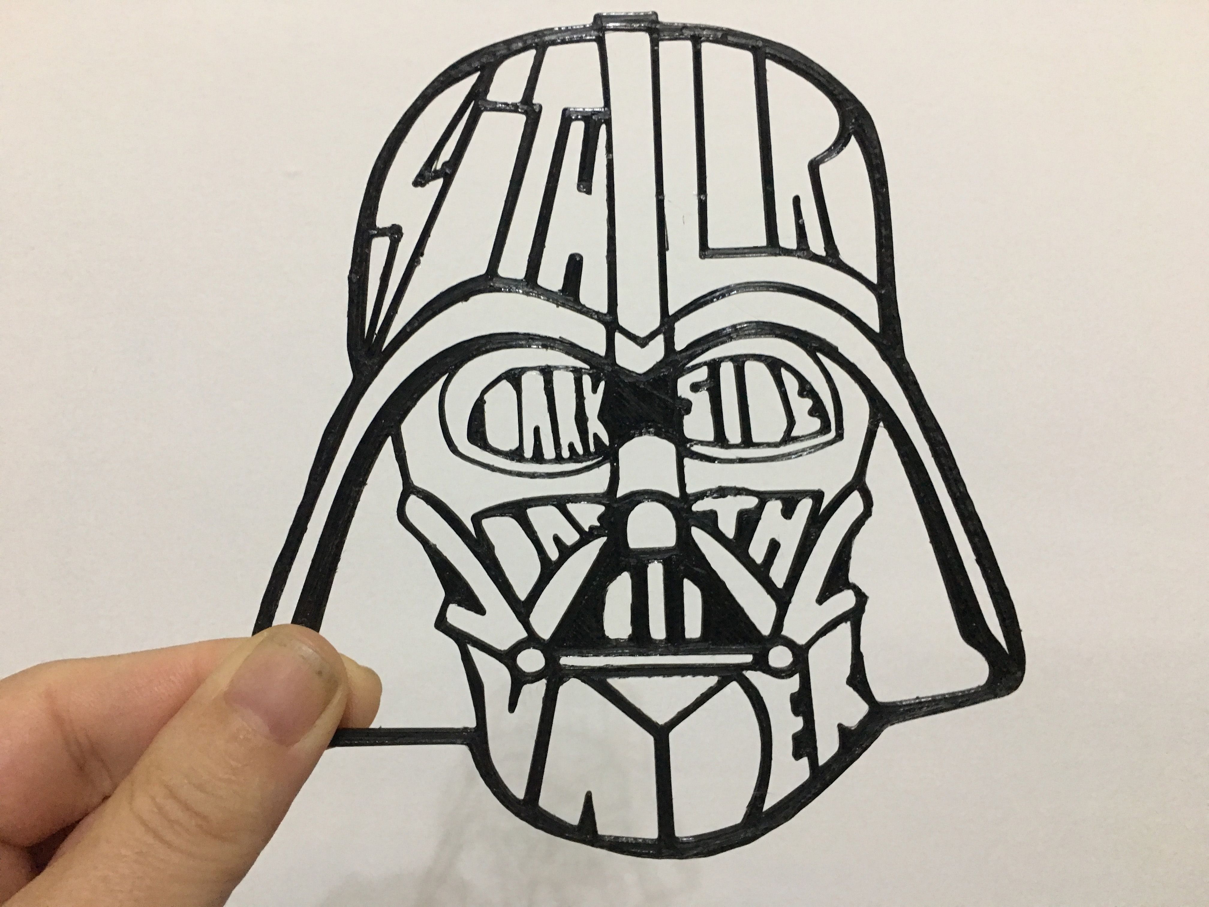 Darth Vader Wall Art / Decorationblueagle – Thingiverse With Darth Vader Wall Art (View 20 of 20)